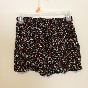 Soft floral shorts